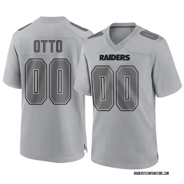 Jim Otto Las Vegas Raiders Men's Legend White Color Rush T-Shirt