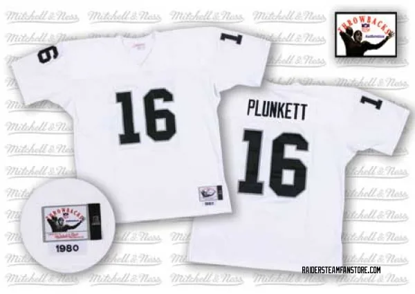 : Jim Plunkett Jersey #16 Oakland/LA Custom Stitched White  Football Various Sizes New No Brand/Logos GENERIC Size 2XL : Everything Else