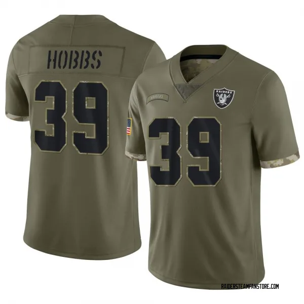 Rinkha Nate Hobbs Football Paper Poster Raiders 2 Kids T-Shirt