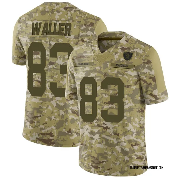 waller raiders jersey